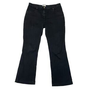 Via Masini 80 Firenze Cotton Twill Pants Trousers Black Italy IT 46 / 34" Waist